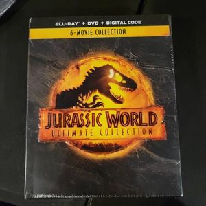 NEW Jurassic World Ultimate Collection6 Films Movies Blu-ray + DVD + Digital